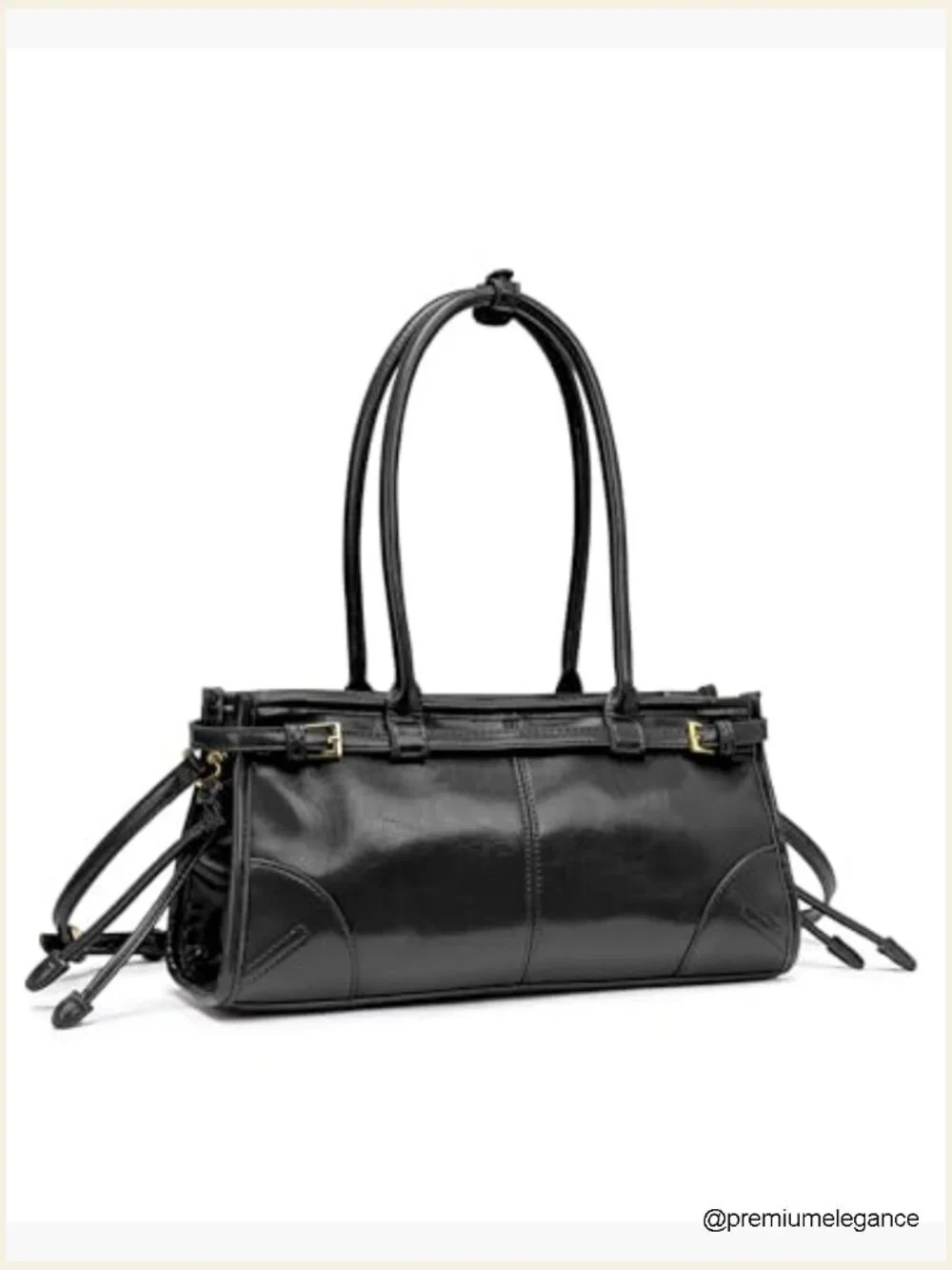 Convertible PU Leather Clutch Purse Top Handle Shoulder Bag Work Evening Satchel
